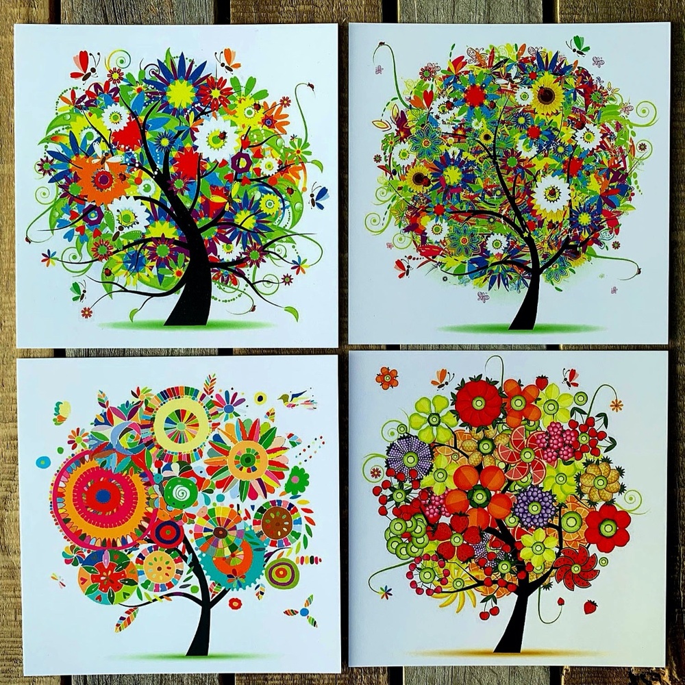 25 Square Postcards